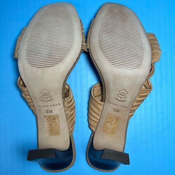 Trina Turk Womens Meadows Mule Sandal in Nude Neutral 8M - Picture 7 of 13